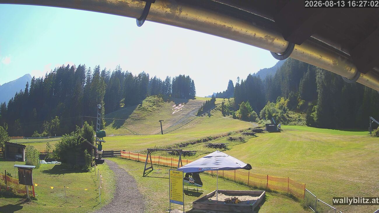 Aktuelles Bild unserer Webcam Elbigenalp