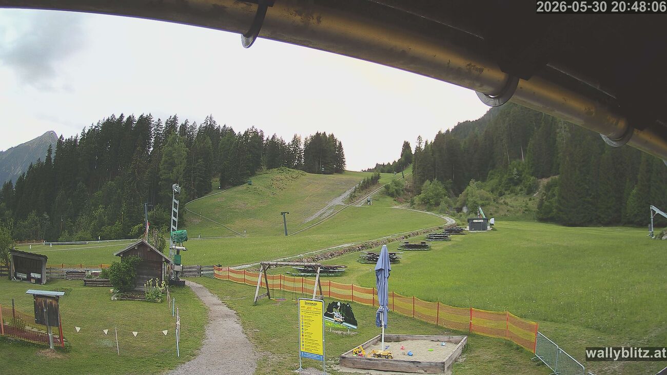Aktuelles Bild unserer Webcam Elbigenalp