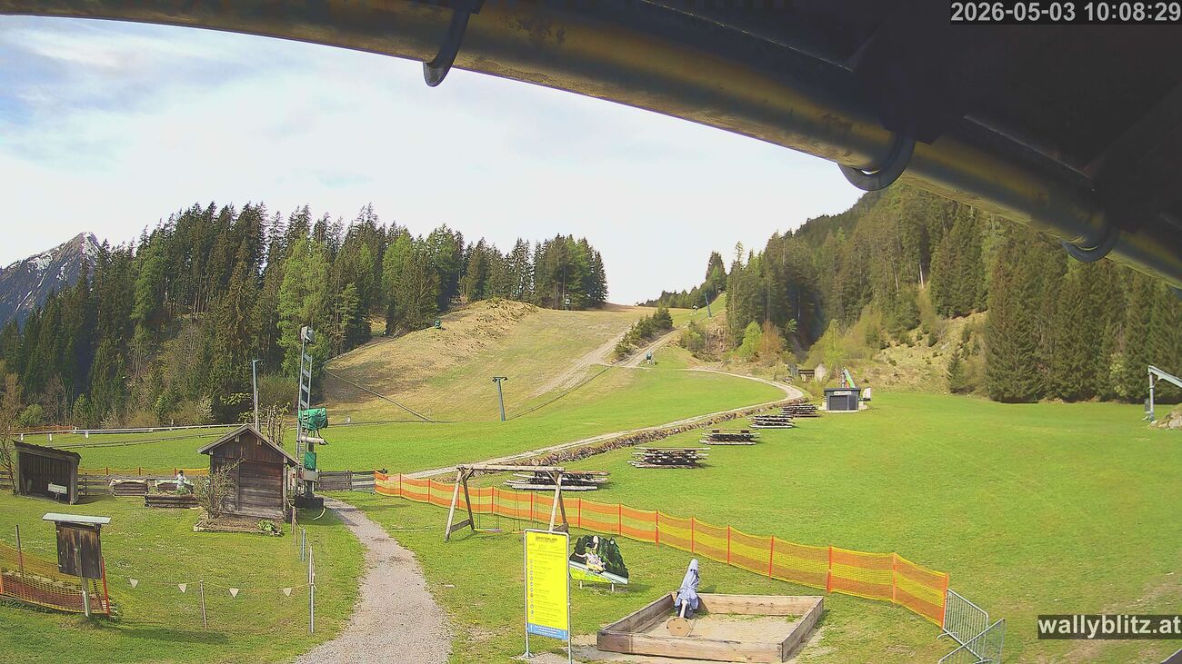 Aktuelles Bild unserer Webcam Elbigenalp