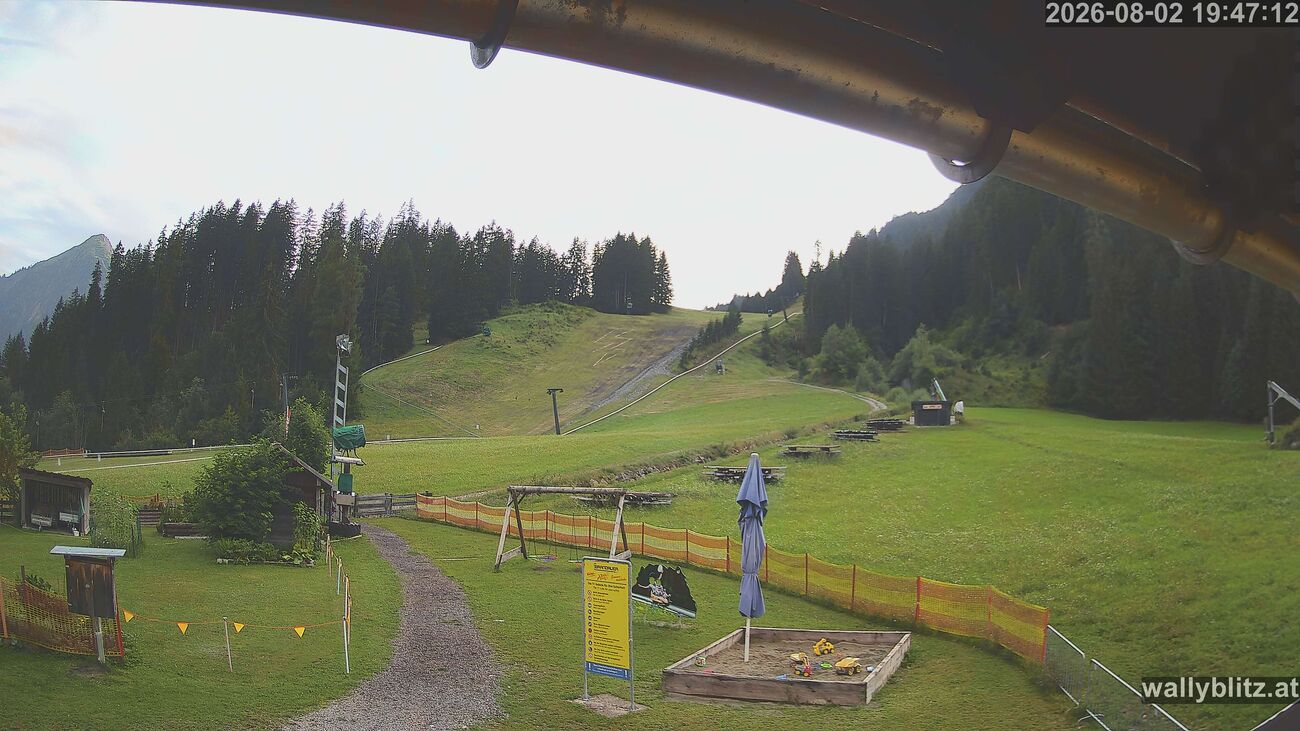 Aktuelles Bild unserer Webcam Elbigenalp